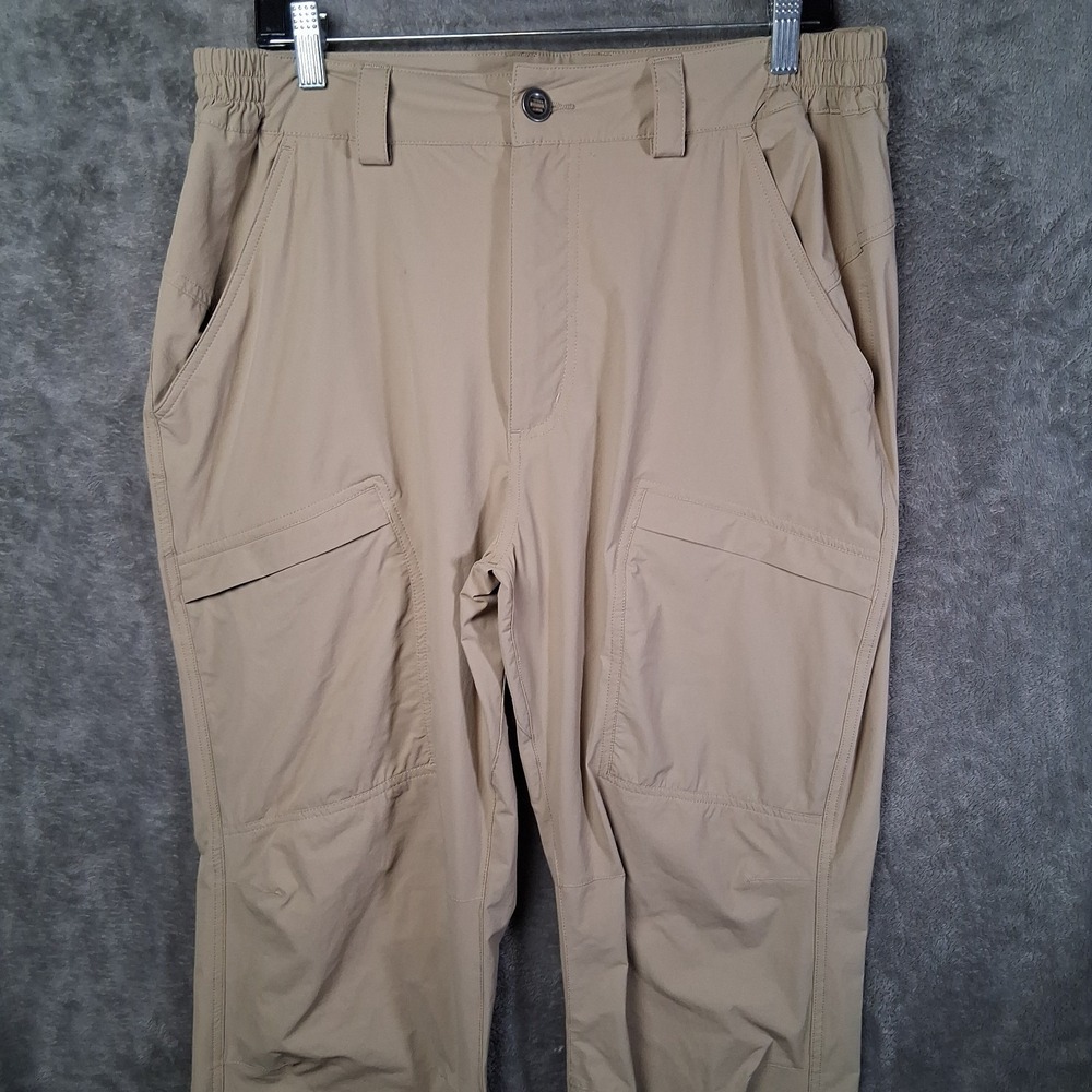 Free Soldier Tactical Cargo Pants Men's 34x32 Khaki Beige Straight Stretchable
